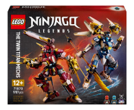 Klocki LEGO® LEGO NINJAGO 71870 Bliźniacze tytanowe mechy